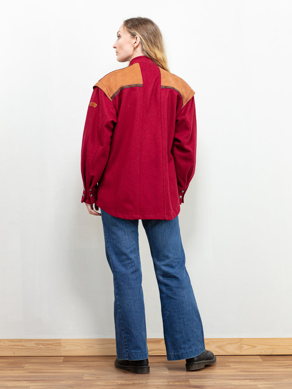 Vintage 80's Women Wool Jacket - NorthernGrip