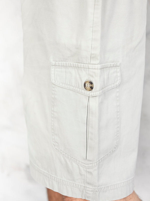 Vintage 90's Grey Men Cargo Shorts - NorthernGrip