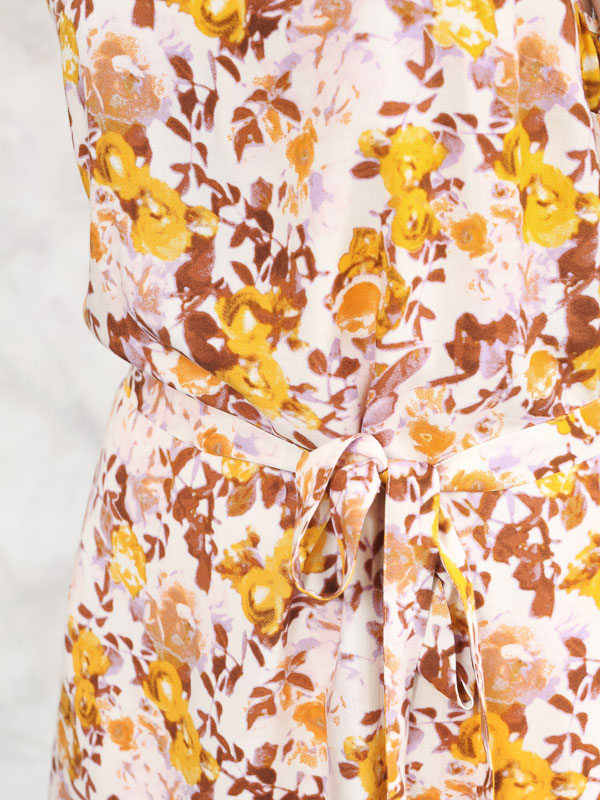 Vintage 90's Women Floral Mini Dress - NorthernGrip