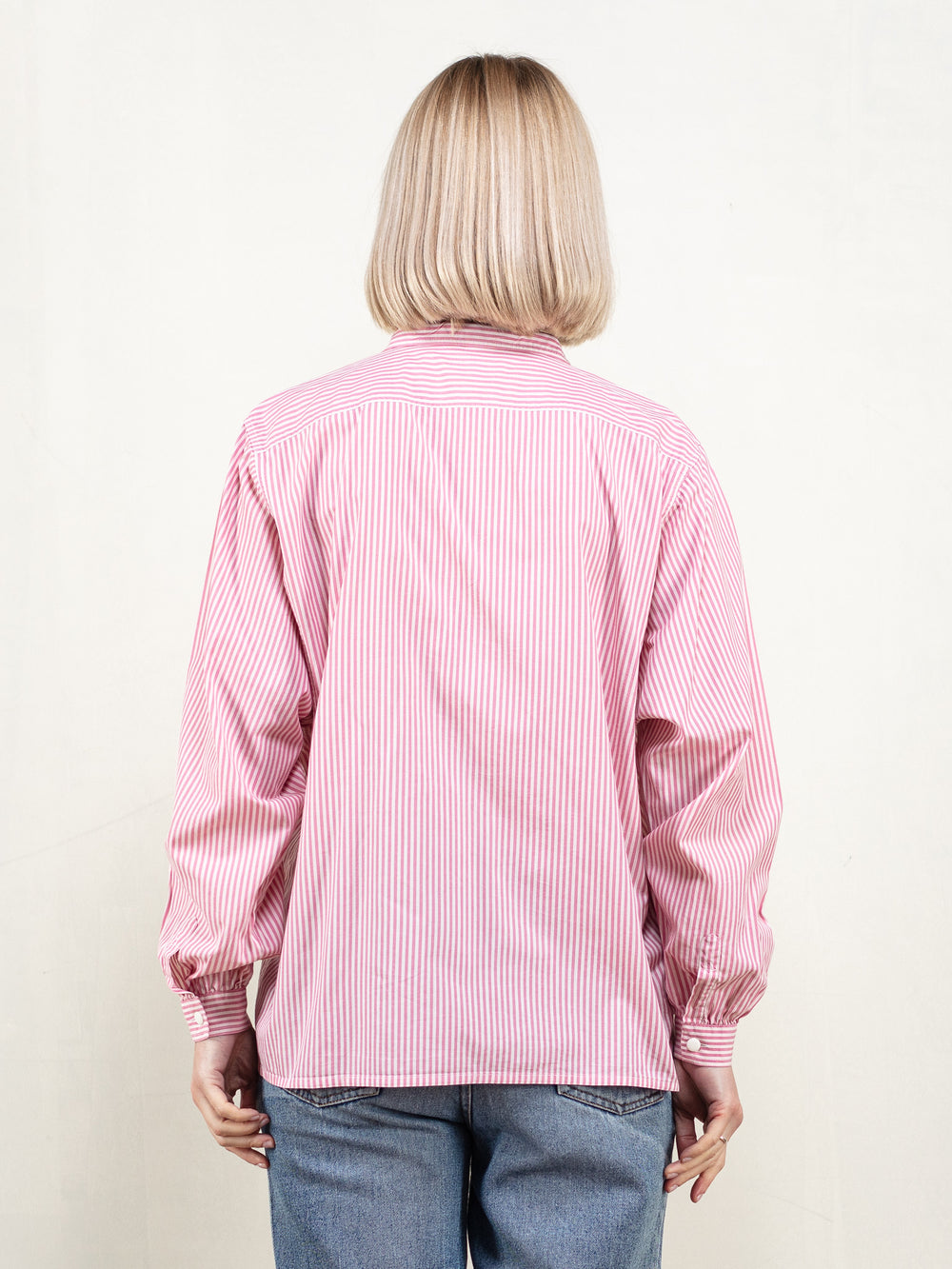 Vintage 80's Women Striped Shirt - NorthernGrip