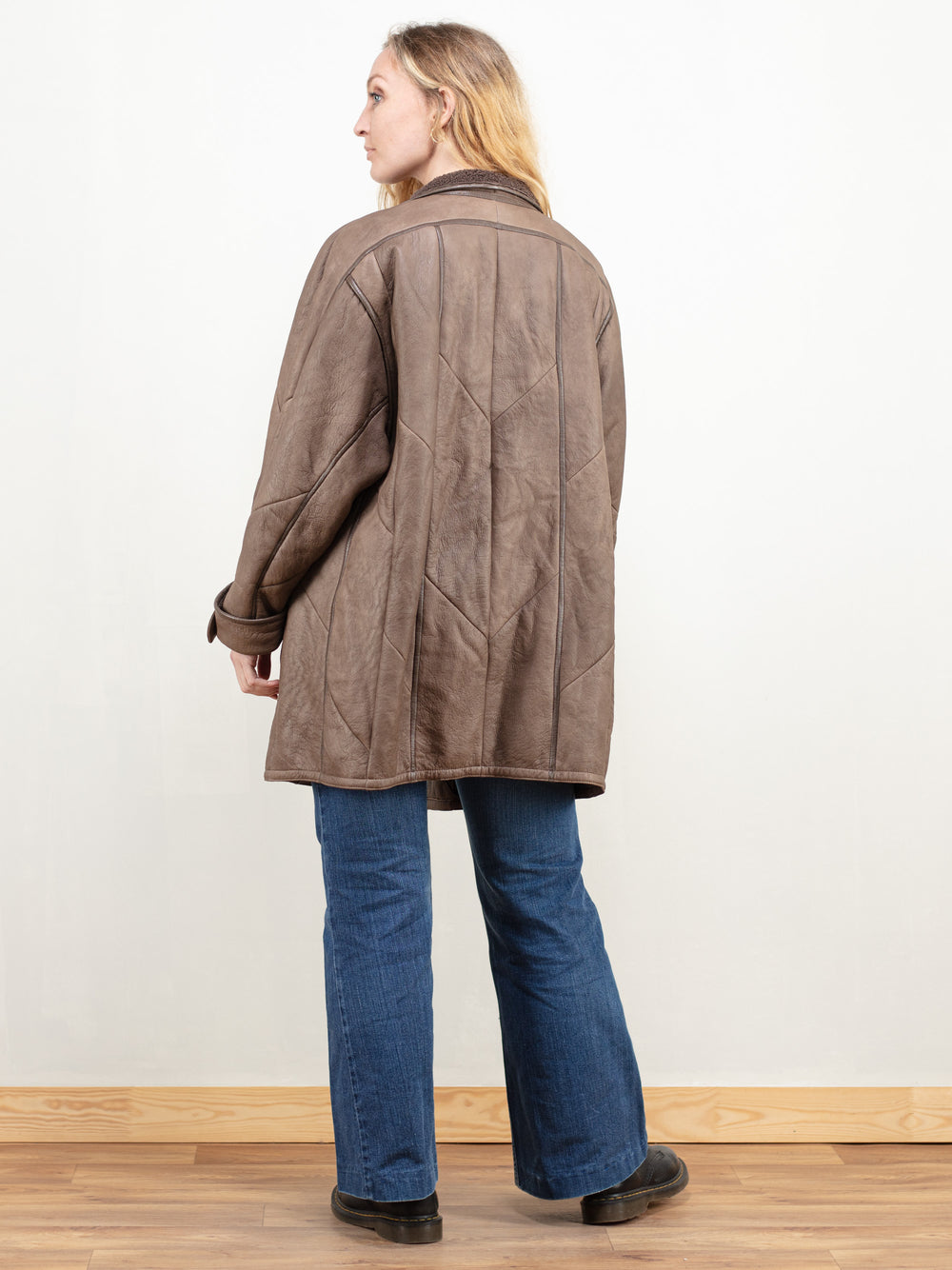 Vintage 80's Women Leather Coat - NorthernGrip