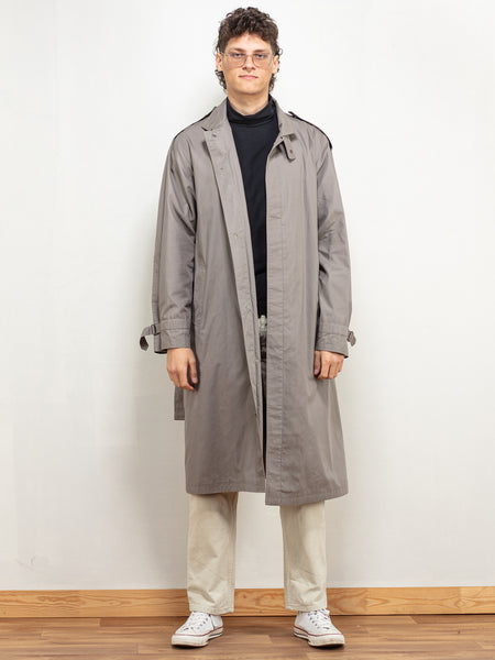 Vintage-trench-coat-grey-90s-