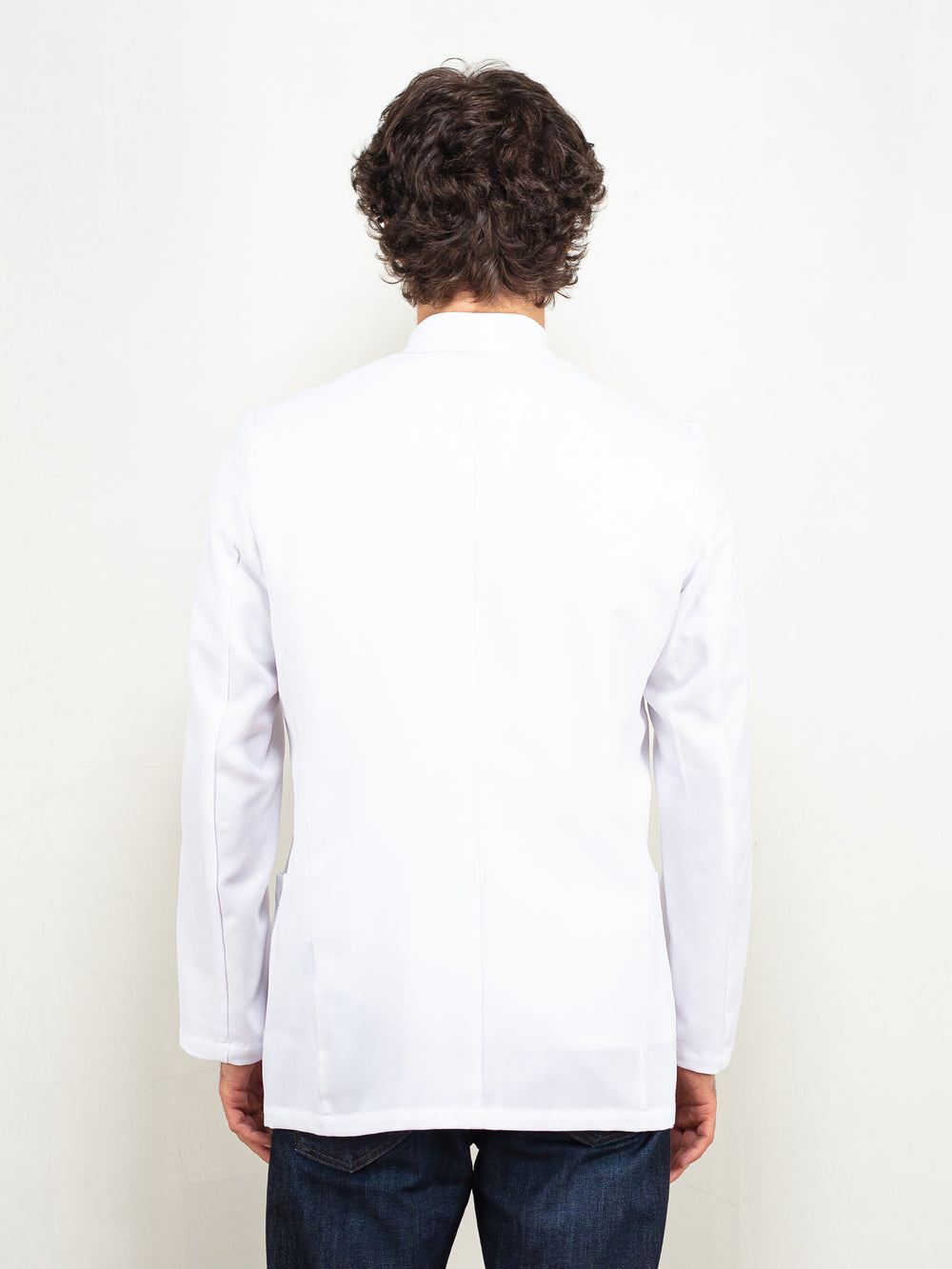 Vintage Men 90's White Jacket - NorthernGrip