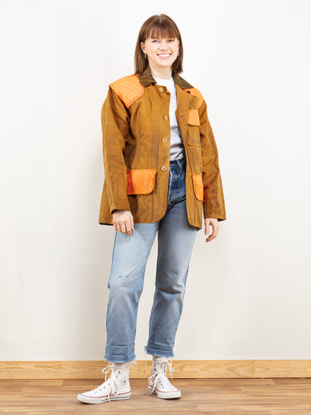 Vintage-women-50s-brown-duck-