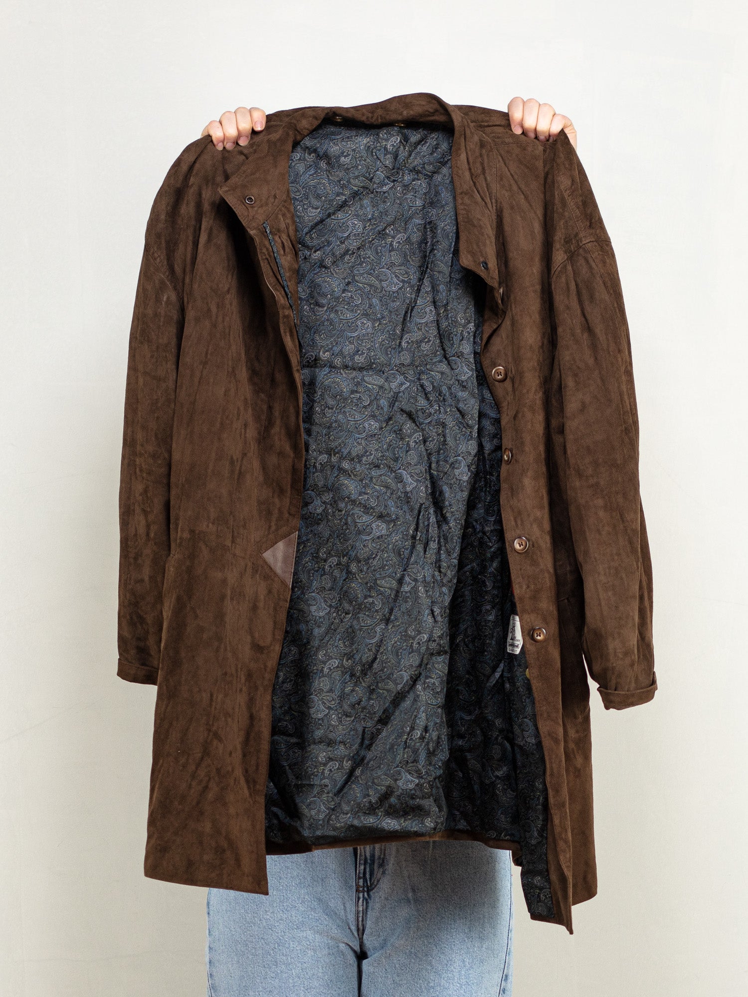 Online Vintage Store | 90s Brown Suede Coat | NORTHERN GRIP – NorthernGrip