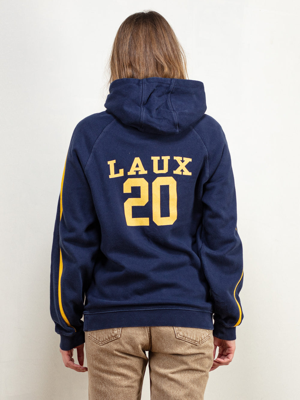 Vintage 90's Valley Lutheran Football Hoodie in Grey - NorthernGrip