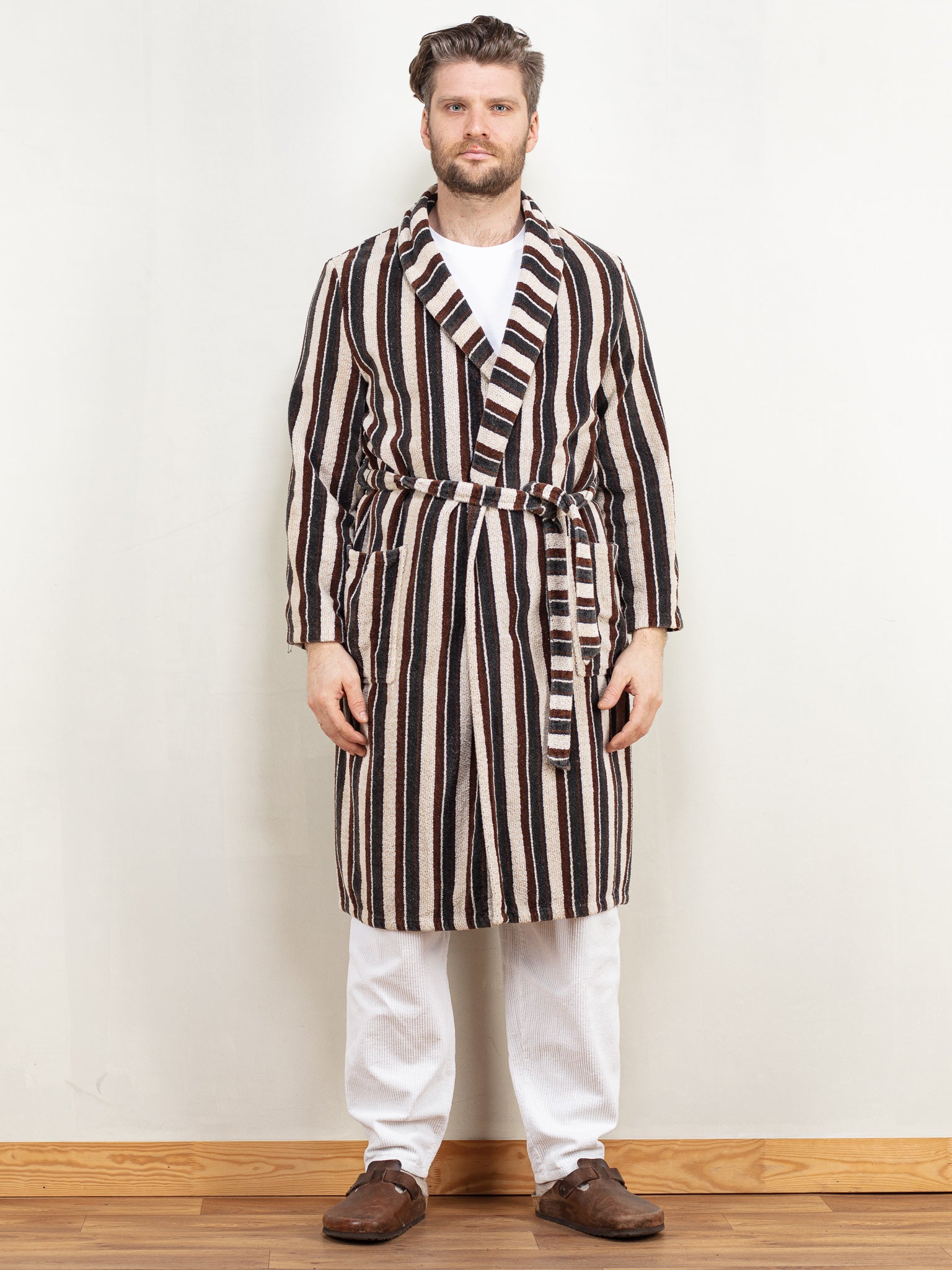 Online Vintage Store Vintage 80 s Men Bathrobe Northern Grip NorthernGrip