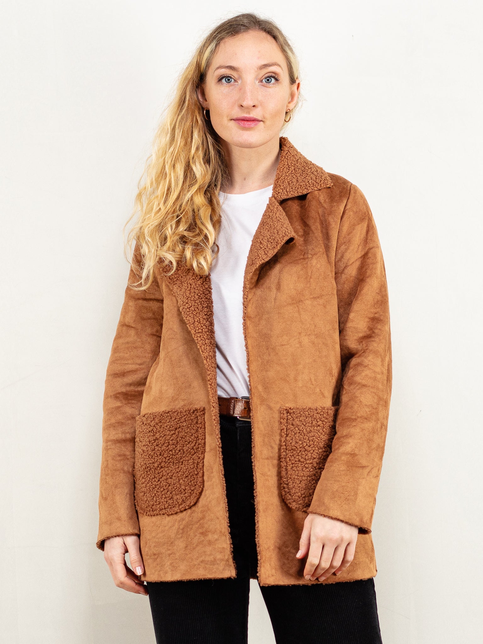 Online Vintage Store 00 s Women Faux Suede Jacket Northern Grip NorthernGrip