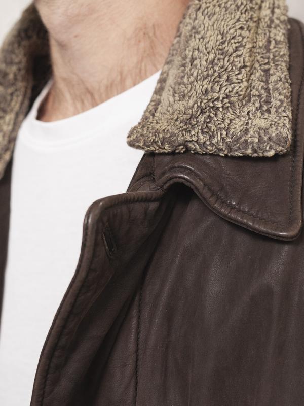 Men Vintage 90's Suede Parka Jacket - NorthernGrip