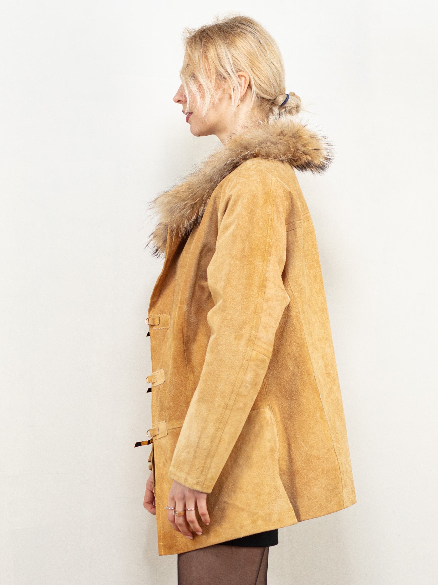 Online Vintage Store | 70's Women Suede Jacket | Northern