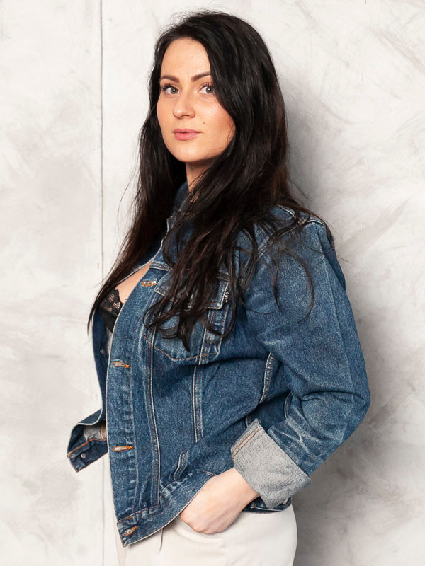 Vintage 80's Women Denim Jacket - NorthernGrip