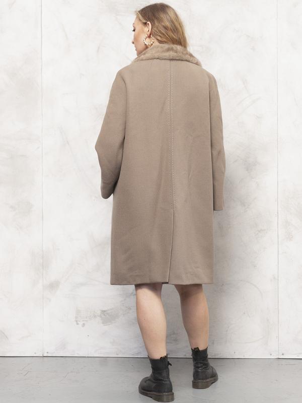 Vintage 80's Women Wool Coat - NorthernGrip
