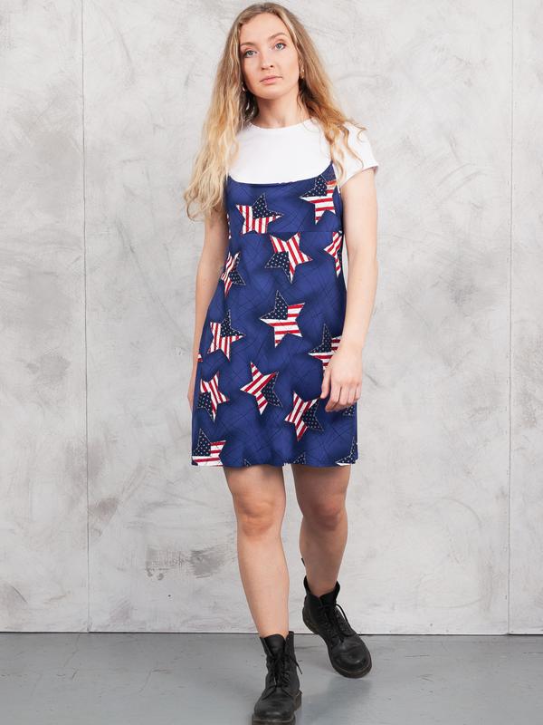Vintage 90's Women Mini Slip Dress - NorthernGrip