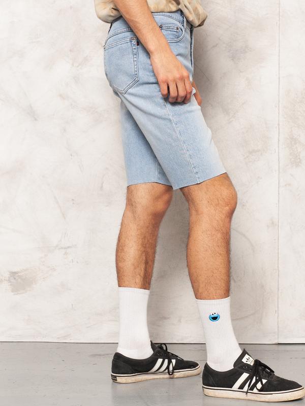 Vintage Cut Off Men Denim Shorts - NorthernGrip