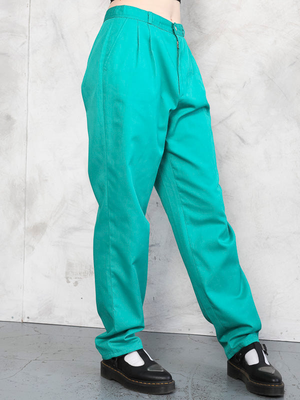 Vintage Women Green 80's Pants - NorthernGrip