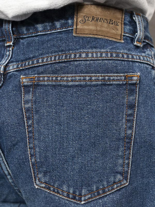 Vintage 90s Men Jeans denim pants ligt wash zipper fly men's clothing boyfriend gift size L