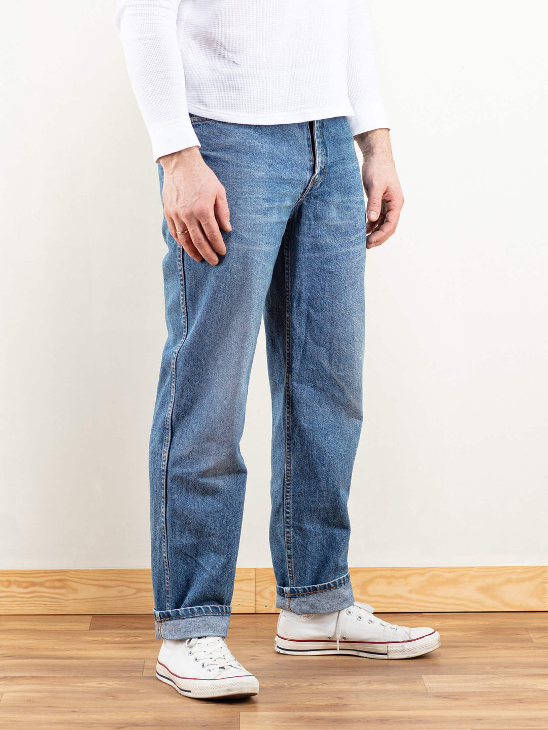 Vintage 90's Men Faded Jeans
