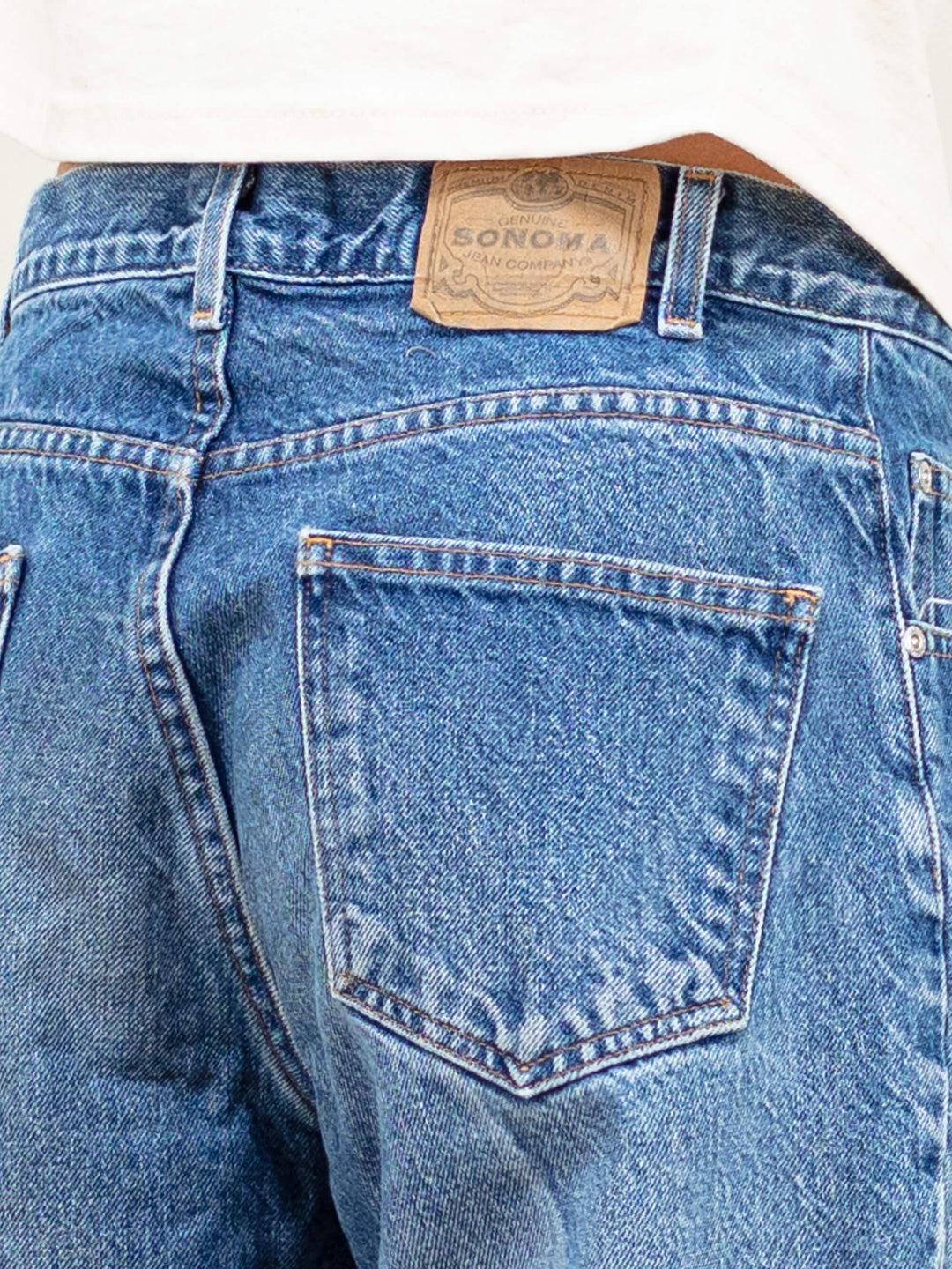Vintage 90's Blue Denim Pants
