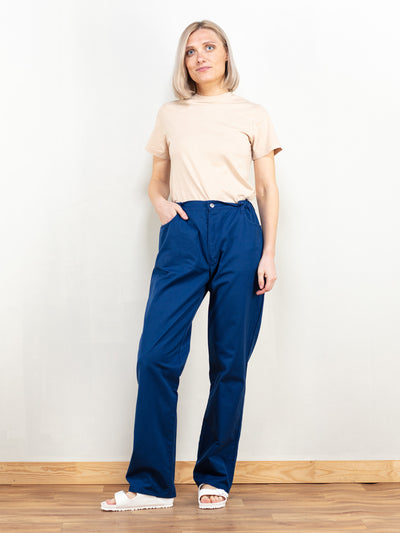 80s Casual Classics Officer Chino Pant Navy - 80s Casual Classics