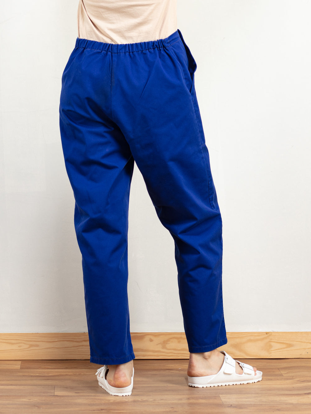 Vintage Women 90's Blue Work Trousers - NorthernGrip